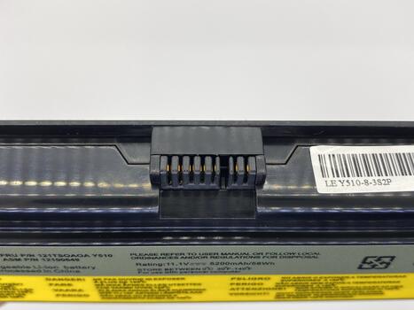 Аккумуляторная батарея для ноутбука Lenovo-IBM 121TL070A IdeaPad Y510 11.1V Black 5200mAh OEM - фото 4