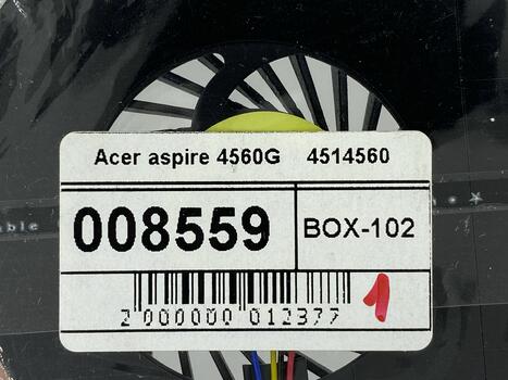 Вентилятор для ноутбука Acer Aspire 4560 5V 0.4A 4-pin Brushless - фото 5
