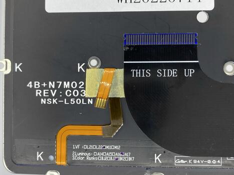 Клавиатура для ноутбука Dell XPS 12 с подсветкой (Light), Black, (No Frame) RU - фото 4