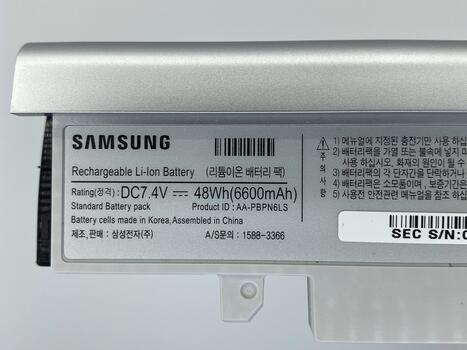 Усиленная аккумуляторная батарея для ноутбука Samsung AA-PBPN6LW NC110 7.4V Black 6600mAh Orig - фото 3