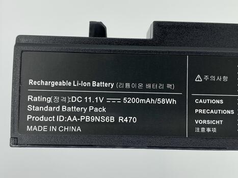 Аккумуляторная батарея для ноутбука Samsung AA-PB9NS6B R470 11.1V Black 5200mAh OEM - фото 3