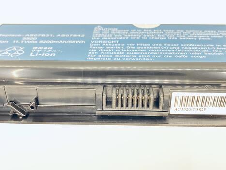 Аккумуляторная батарея для ноутбука Acer AS07B41 Aspire 5315 11.1V Black 5200mAh OEM - фото 4