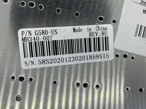 Клавиатура для ноутбука Lenovo IdeaPad G580, G585, Z580, Z585, Z780 Black, (Black Frame), RU - фото 3