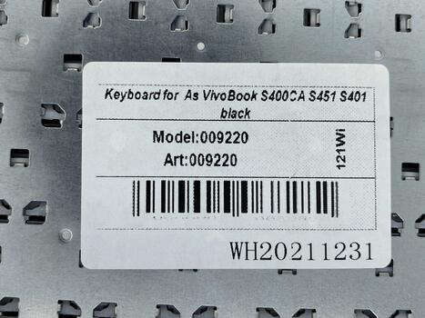 Клавиатура для ноутбука Asus VivoBook (S400CA, S451, S401) Black, (No Frame), RU - фото 5