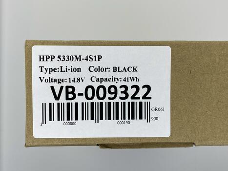 Аккумуляторная батарея для ноутбука HP Compaq HSTNN-DB0H ProBook 5330M 14.8V Black 2800mAh OEM - фото 4