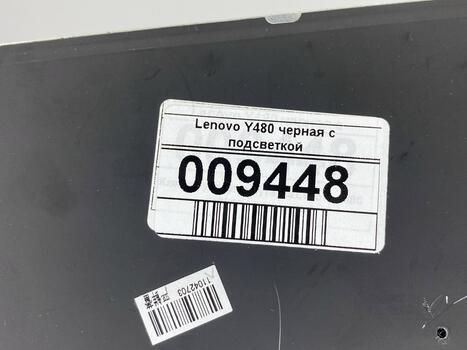 Клавиатура для ноутбука Lenovo IdeaPad (Y480) с подсветкой (Light), Black, (Black Frame), RU - фото 5