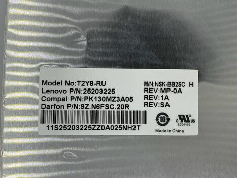 Клавиатура для ноутбука Lenovo IdeaPad (Y480) Black, (Black Frame), RU - фото 3