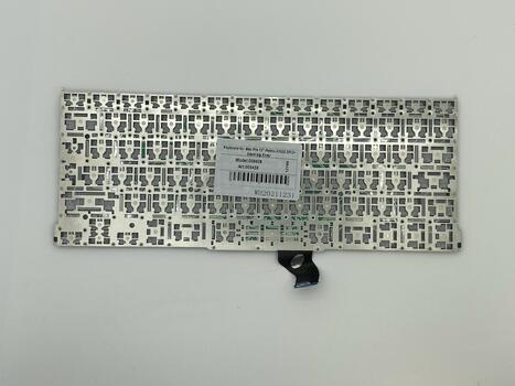 Клавиатура для ноутбука Apple MacBook Pro 13&quot; Retina A1502 (2013, 2014, 2015 года) с подсветкой (Light) Black, (No Frame), RU (вертикальный энтер)