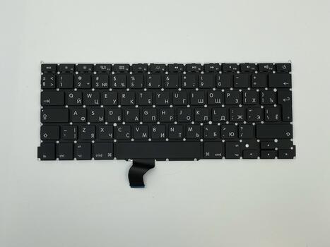 Клавиатура для ноутбука Apple MacBook Pro 13&quot; Retina A1502 (2013, 2014, 2015 года) с подсветкой (Light) Black, (No Frame), RU (вертикальный энтер) - фото 2
