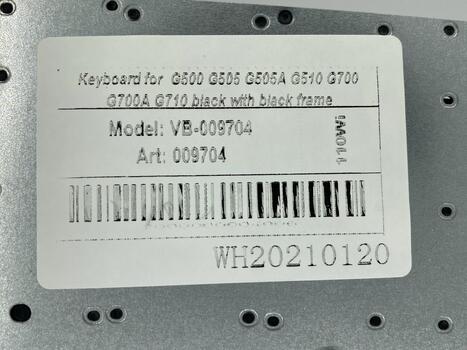 Клавиатура для ноутбука Lenovo IdeaPad G500, G505, G510, G700, G710 , Black, (Black Frame) RU - фото 5