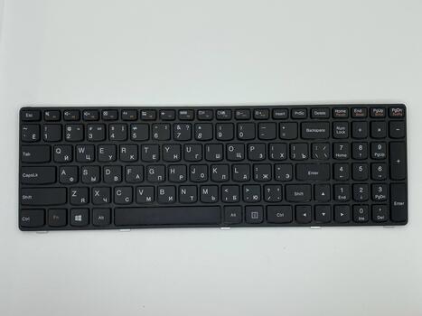 Клавиатура для ноутбука Lenovo IdeaPad G500, G505, G510, G700, G710 , Black, (Black Frame) RU - фото 2