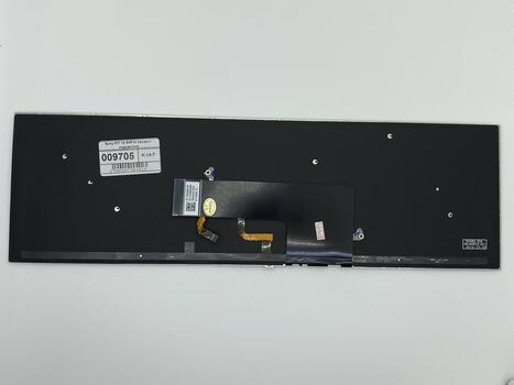 Клавиатура для ноутбука Sony (FIT 15, SVF15) с подсветкой (Light), White, (No Frame) RU