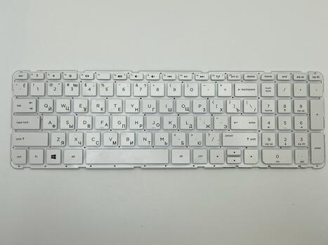 Клавиатура для ноутбука HP Pavilion (17, 17-E) White, (No Frame) RU - фото 2