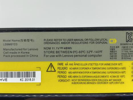 Аккумуляторная батарея для ноутбука Lenovo-IBM L10P6Y21 E46 11.1V Black 4400mAh Orig - фото 3