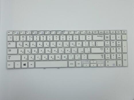 Клавиатура для ноутбука Samsung (355V5C, 350V5C, NP355V5C, NP355V5C-A01) White, (No Frame), RU - фото 2