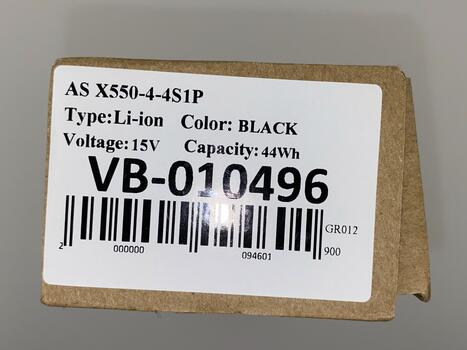 Аккумуляторная батарея для ноутбука Asus A41-X550A 15V Black 2950mAh Orig - фото 5