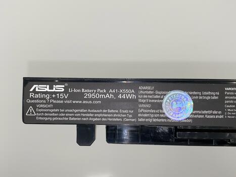 Аккумуляторная батарея для ноутбука Asus A41-X550A 15V Black 2950mAh Orig - фото 3