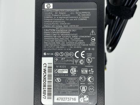Блок питания для ноутбука HP 90W 18.5V 4.9A 4.8x1.7mm PPP012L-S Orig - фото 3