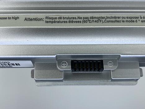 Аккумуляторная батарея для ноутбука Sony VAIO VGP-BPS13 VGN-AW 11.1V Silver 4800mAh Orig - фото 4