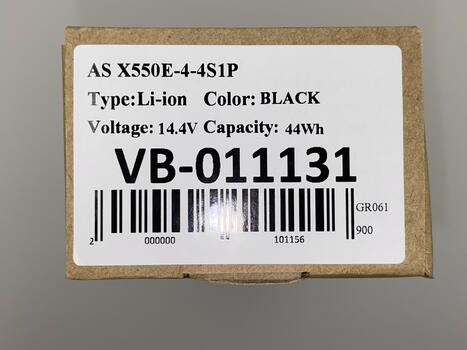 Аккумуляторная батарея для ноутбука Asus A41-X550E 14.4V Black 2500mAh Orig - фото 5