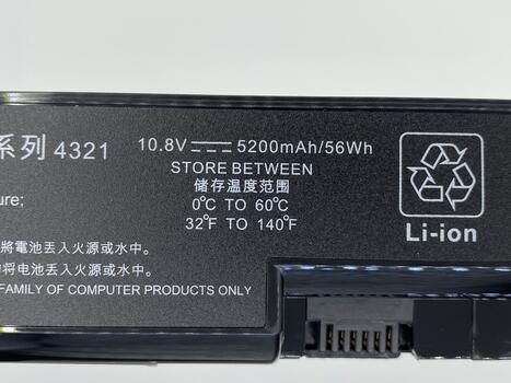 Аккумуляторная батарея для ноутбука HP Compaq HSTNN-IB1A ProBook 4320s 10.8V Black 5200mAh OEM - фото 3