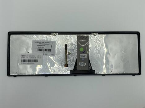 Клавиатура для ноутбука Lenovo IdeaPad (G505S, Z510) с подсветкой (Light), Black, (Silver Frame), RU