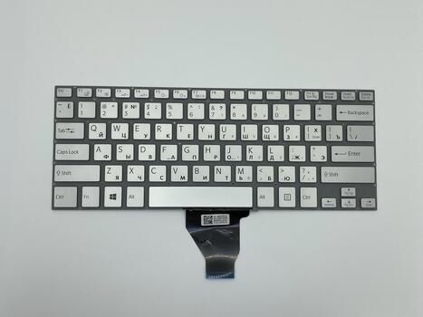 Клавиатура для ноутбука Sony Vaio (FIT 14E) Silver, (No Frame) RU - фото 2
