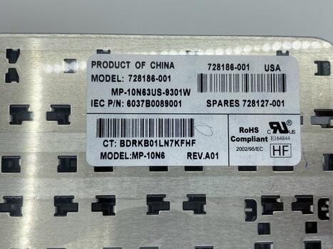 Клавиатура для ноутбука HP ProBook (242 G1) Black, RU - фото 3