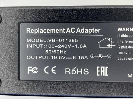 Блок питания для ноутбука Lenovo 120W 19.5V 6.15A 6.3x3.0mm ADP-120LHB Orig - фото 3