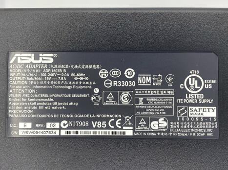 Блок питания для ноутбука Asus 150W 19V 7.9A 5.5x2.5mm ADP-150NB HC - фото 7