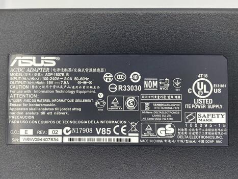 Блок питания для ноутбука Asus 150W 19V 7.9A 5.5x2.5mm ADP-150NB HC - фото 3