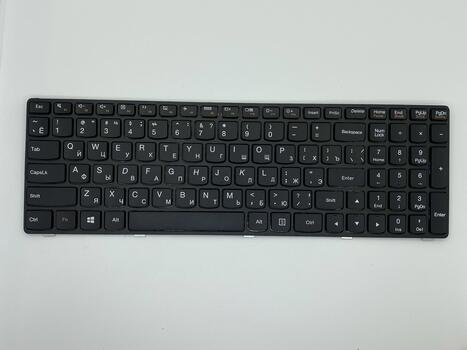 Клавиатура для ноутбука Lenovo IdeaPad (G500, G700), Black, (Black Frame) RU - фото 2