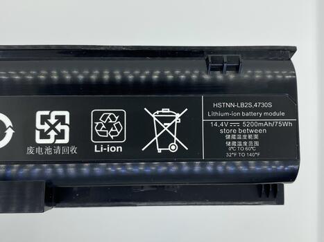 Аккумуляторная батарея HP Compaq HSTNN-LB2S ProBook 4730s 14.4V Black 5200mAh OEM - фото 3