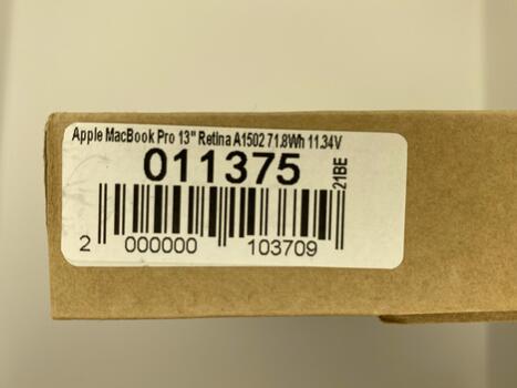 Аккумуляторная батарея для ноутбука Apple A1493 MacBook Pro 13&quot; A1502 (2013) 11.1V Black 6330mAh Orig - фото 5