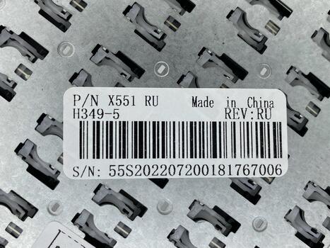 Клавиатура для ноутбука Asus (X551, X551CA) Black, (No Frame) RU - фото 3