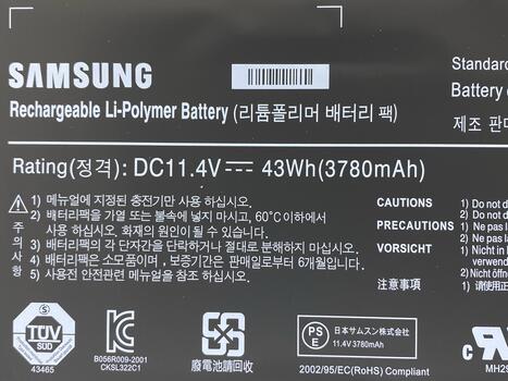 Аккумуляторная батарея для ноутбука Samsung AA-PBVN3AB 370R5E 11.1V Black 3780mAh OEM - фото 3