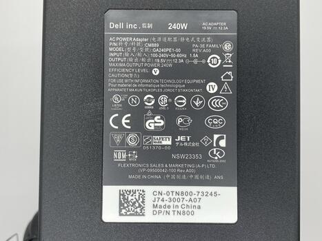 Блок питания для ноутбука Dell 240W 19.5V 12.3A 7.4x5.0mm ADP-240AB B Orig - фото 3