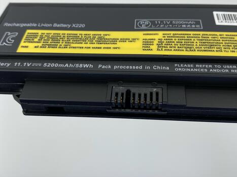Аккумуляторная батарея для ноутбука Lenovo-IBM 42T4940 ThinkPad X220 11.1V Black 5200mAh OEM - фото 4