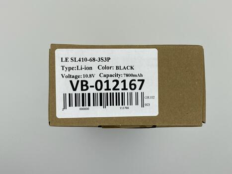 Усиленная аккумуляторная батарея для ноутбука Lenovo-IBM 42T4708 ThinkPad T410 10.8V Black 7800mAh OEM - фото 5