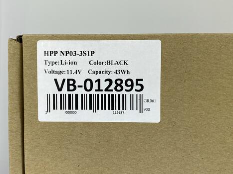 Аккумуляторная батарея для ноутбука HP Compaq HSTNN-LB6L 11.4V Black 3720mAh Orig - фото 5