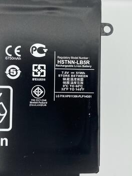 Аккумуляторная батарея для ноутбука HP (A2304XL) ChromeBook 14 7.5V Black 6750mAh Orig - фото 3