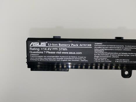 Аккумуляторная батарея для ноутбука Asus A41N1308 14.4V Black 2500mAh Orig - фото 3