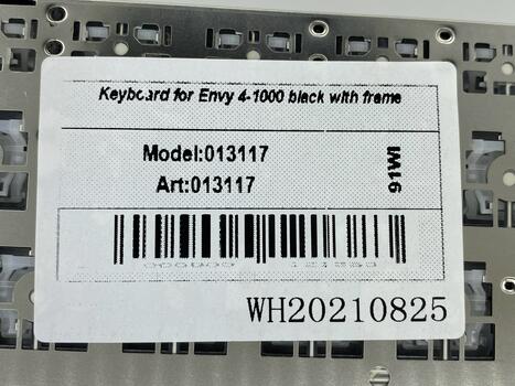 Клавиатура для ноутбука HP Envy (4-1000) Black, (Black Frame) RU - фото 5