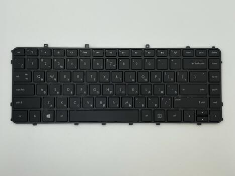 Клавиатура для ноутбука HP Envy (4-1000) Black, (Black Frame) RU - фото 2