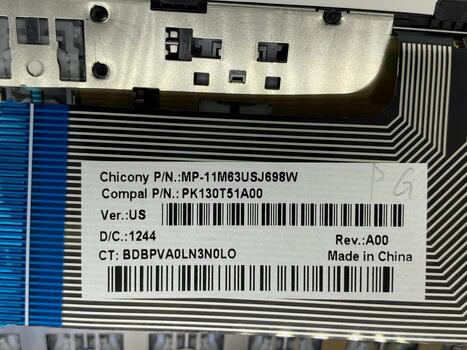 Клавиатура для ноутбука HP Envy (4-1000) Black, (Black Frame) RU - фото 3