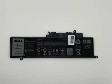 Аккумуляторная батарея для ноутбука Dell GK5KY Inspiron 11 (3147) 11.1V Black 3800mAh Orig