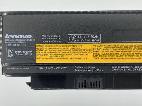 Аккумуляторная батарея для ноутбука Lenovo-IBM 42T4863 ThinkPad X220 10.8V Black 5130mAh Orig - фото 3