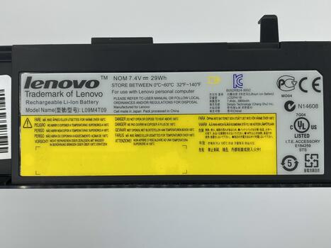 Аккумуляторная батарея для ноутбука Lenovo-IBM L09M4T09 IdeaPad S10-3T 7.4V Black 3900mAh Orig - фото 3
