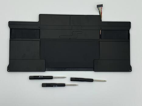 Аккумуляторная батарея для ноутбука Apple A1405 MacBook Air 13&quot; A1466 (2012) 7.4V Black 7200mAh OEM - фото 2