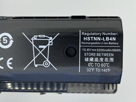 Аккумуляторная батарея для ноутбука HP Compaq HSTNN-UB4N Pavilion 15-e 10.8V Black 5200mAh OEM - фото 3